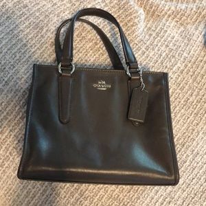 Brown coach purse